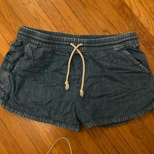Aerie denim shorts